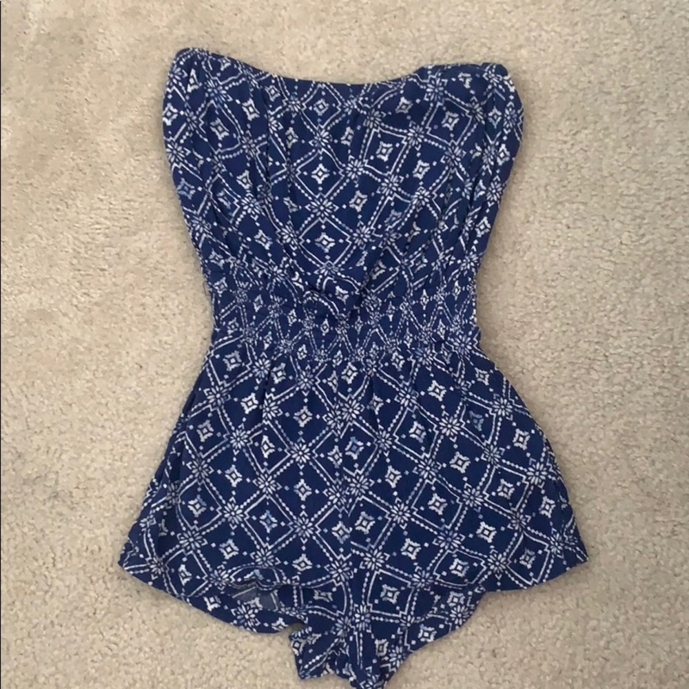 Strapless Forever 21 Romper